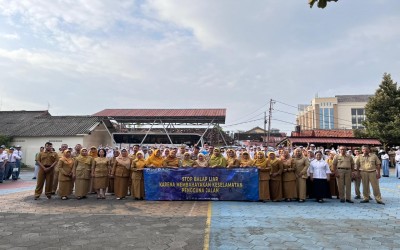 Upacara Bendera bersama Polresta Yogyakarta